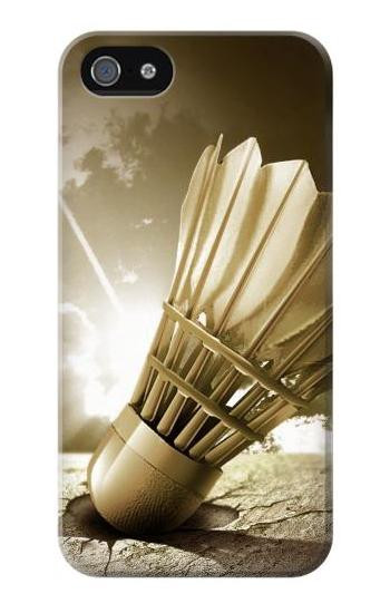 W0979 Badminton Sport Art Case Cover Custodia e Flip Case per iPhone 5 5S SE