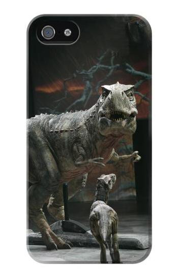 W1288 Dinosaur T Rex Museum Case Cover Custodia e Flip Case per iPhone 5 5S SE