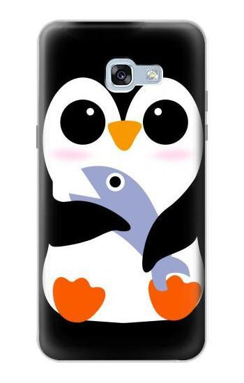 W2631 Cute Baby Penguin Case Cover Custodia e Flip Case per Samsung Galaxy A5 (2017) W2631 Cute Baby Penguin Case Cover Custodia e Flip Case per Samsung Galaxy A5 (2017)
