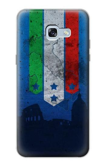 W2983 Italy Football Soccer Euro 2016 Case Cover Custodia e Flip Case per Samsung Galaxy A5 (2017)