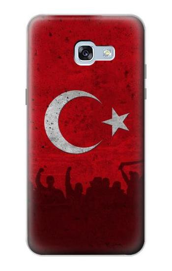 W2991 Turkey Football Soccer Euro 2016 Case Cover Custodia e Flip Case per Samsung Galaxy A5 (2017)