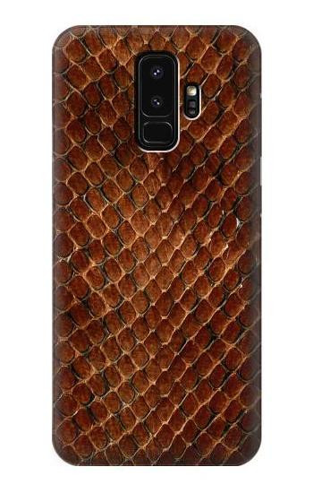 W0555 Snake Skin Case Cover Custodia e Flip Case per Samsung Galaxy S9 Plus