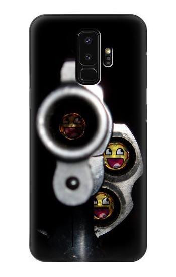 W1109 Smile Bullet Gun Case Cover Custodia e Flip Case per Samsung Galaxy S9 Plus