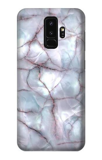 W2316 Dark Blue Marble Texture Graphic Print Case Cover Custodia e Flip Case per Samsung Galaxy S9 Plus