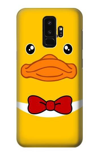 W2760 Yellow Duck Tuxedo Cartoon Case Cover Custodia e Flip Case per Samsung Galaxy S9 Plus
