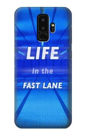 W3136 Life in the Fast Lane Swimming Pool Case Cover Custodia e Flip Case per Samsung Galaxy S9 Plus