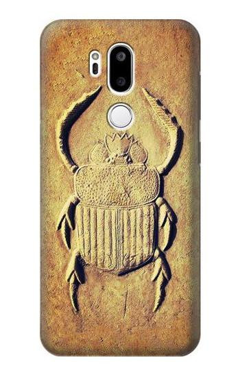 W2401 Egyptian Scarab Beetle Graphic Printed Case Cover Custodia e Flip Case per LG G7 ThinQ