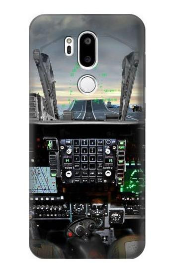 W2435 Fighter Jet Aircraft Cockpit Case Cover Custodia e Flip Case per LG G7 ThinQ