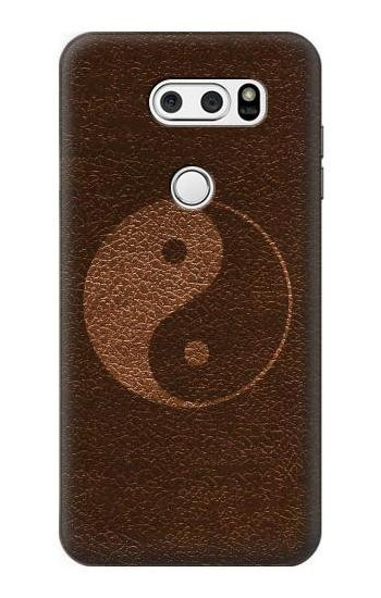 W0825 Taoism Yin Yang Case Cover Custodia e Flip Case per LG V30, LG V30 Plus, LG V30S ThinQ, LG V35, LG V35 ThinQ