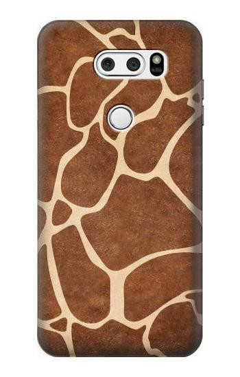 W2326 Giraffe Skin Case Cover Custodia e Flip Case per LG V30, LG V30 Plus, LG V30S ThinQ, LG V35, LG V35 ThinQ