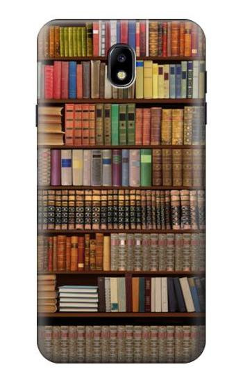 W3154 Bookshelf Case Cover Custodia e Flip Case per Samsung Galaxy J7 (2018), J7 Aero, J7 Top, J7 Aura, J7 Crown, J7 Refine, J7 Eon, J7 V 2nd Gen, J7 Star