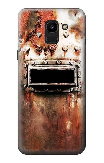 W2684 Vintage Welding Helmet Case Cover Custodia e Flip Case per Samsung Galaxy J6 (2018)