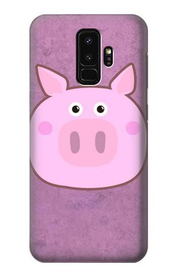W3269 Pig Cartoon Case Cover Custodia e Flip Case per Samsung Galaxy S9 Plus