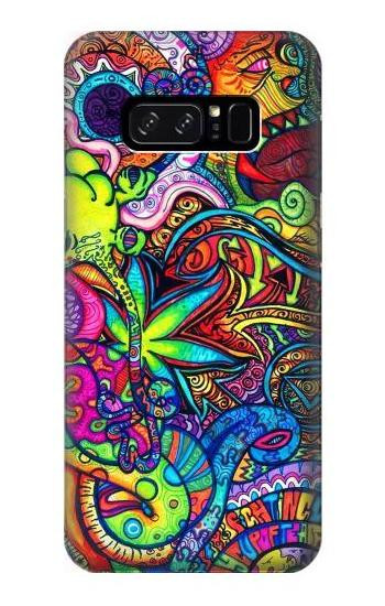 W3255 Colorful Art Pattern Case Cover Custodia e Flip Case per Note 8 Samsung Galaxy Note8