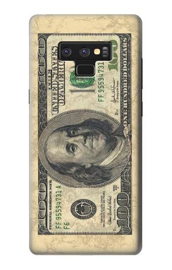 W0702 Money Dollars Case Cover Custodia e Flip Case per Note 9 Samsung Galaxy Note9