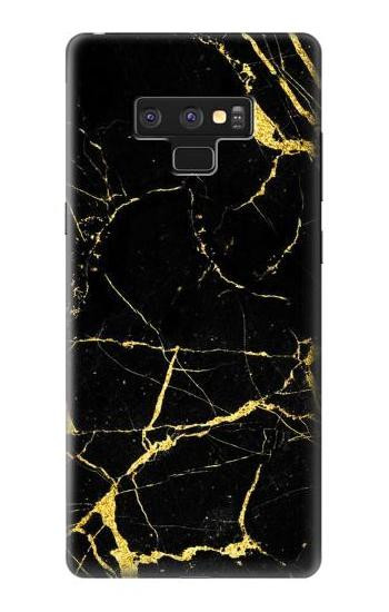 W2896 Gold Marble Graphic Printed Case Cover Custodia e Flip Case per Note 9 Samsung Galaxy Note9
