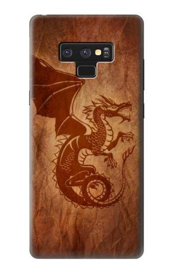 W3086 Red Dragon Tattoo Case Cover Custodia e Flip Case per Note 9 Samsung Galaxy Note9