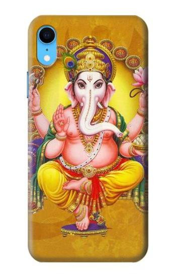 W0896 Lord Ganesh Hindu God Case Cover Custodia e Flip Case per iPhone XR