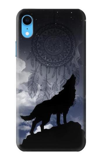 W3011 Dream Catcher Wolf Howling Case Cover Custodia e Flip Case per iPhone XR