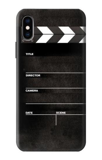 W2479 Director Clapboard Case Cover Custodia e Flip Case per iPhone X, iPhone XS