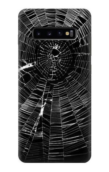 W2224 Spider Web Case Cover Custodia e Flip Case per Samsung Galaxy S10 Plus