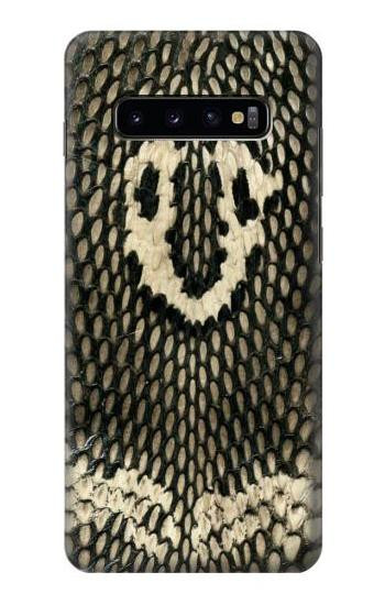 W2711 King Cobra Snake Skin Graphic Printed Case Cover Custodia e Flip Case per Samsung Galaxy S10 Plus