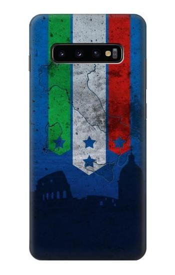 W2983 Italy Football Soccer Euro 2016 Case Cover Custodia e Flip Case per Samsung Galaxy S10 Plus