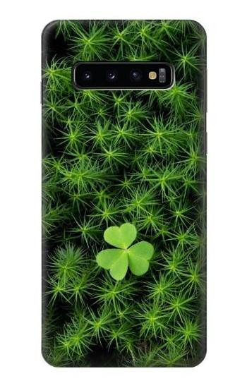 W0358 Clover Lucky Leaf Case Cover Custodia e Flip Case per Samsung Galaxy S10