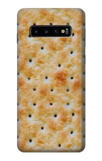 W2987 Cream Cracker Biscuits Case Cover Custodia e Flip Case per Samsung Galaxy S10