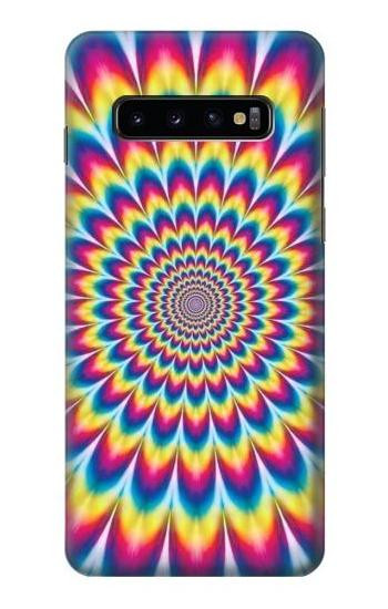 W3162 Colorful Psychedelic Case Cover Custodia e Flip Case per Samsung Galaxy S10
