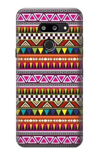 W2292 Aztec Tribal Pattern Case Cover Custodia e Flip Case per LG G8 ThinQ