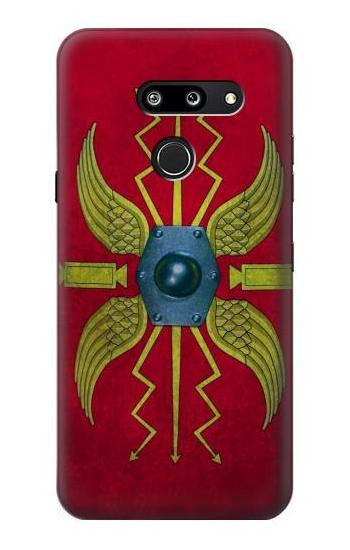 W3206 Roman Shield Scutum Case Cover Custodia e Flip Case per LG G8 ThinQ