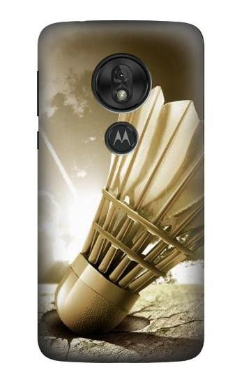 W0979 Badminton Sport Art Case Cover Custodia e Flip Case per Motorola Moto G7 Play