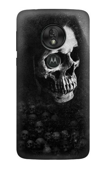 W3333 Death Skull Grim Reaper Case Cover Custodia e Flip Case per Motorola Moto G7 Play