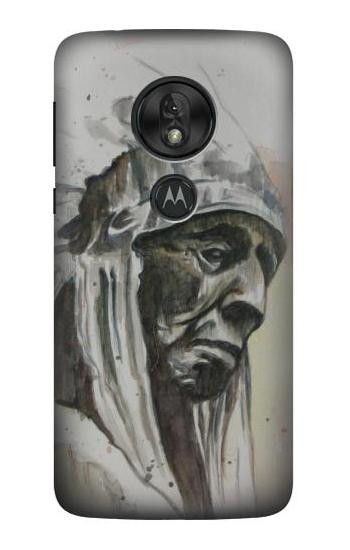 W0792 Indian Chief Case Cover Custodia e Flip Case per Motorola Moto G7 Power W0792 Indian Chief Case Cover Custodia e Flip Case per Motorola Moto G7 Power