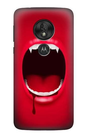W2103 Vampire Mouth Case Cover Custodia e Flip Case per Motorola Moto G7 Power