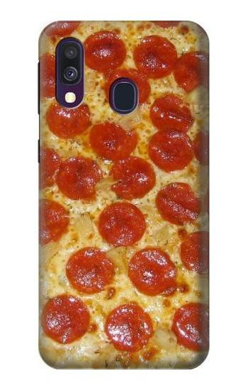 W0236 Pizza Case Cover Custodia e Flip Case per Samsung Galaxy A40