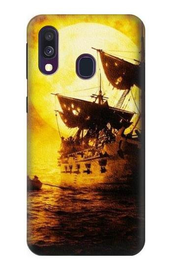 W0841 Pirates Black Pearl Case Cover Custodia e Flip Case per Samsung Galaxy A40