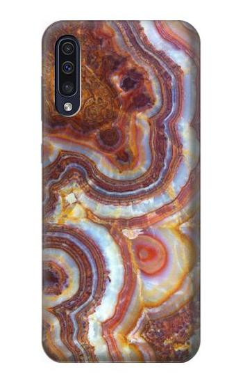 W3034 Colored Marble Texture Printed Case Cover Custodia e Flip Case per Samsung Galaxy A50