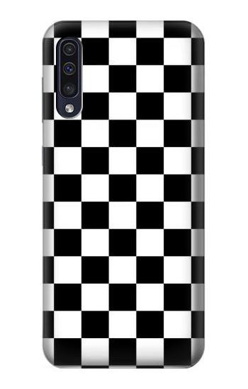 W1611 Black and White Check Chess Board Case Cover Custodia e Flip Case per Samsung Galaxy A70