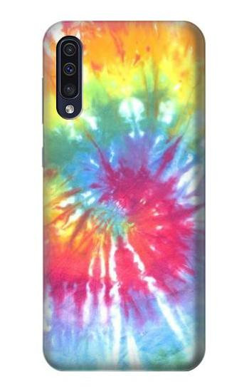 W1697 Tie Dye Colorful Graphic Printed Case Cover Custodia e Flip Case per Samsung Galaxy A70