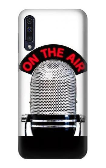 W2381 Vintage Radio Microphone On The Air Case Cover Custodia e Flip Case per Samsung Galaxy A70