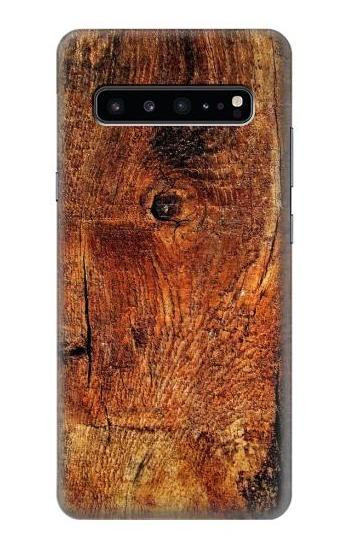 W1140 Wood Skin Graphic Case Cover Custodia e Flip Case per Samsung Galaxy S10 5G