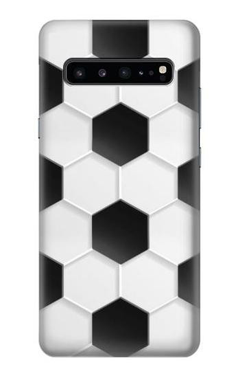 W2061 Football Soccer Pattern Case Cover Custodia e Flip Case per Samsung Galaxy S10 5G