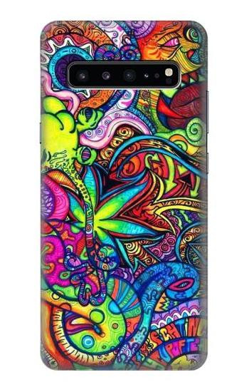 W3255 Colorful Art Pattern Case Cover Custodia e Flip Case per Samsung Galaxy S10 5G