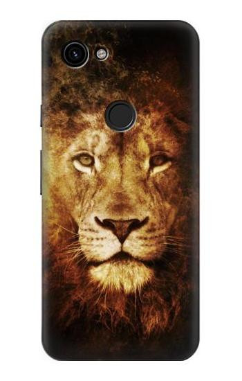 W3182 Lion Case Cover Custodia e Flip Case per Google Pixel 3a