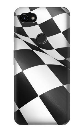 W2408 Checkered Winner Flag Case Cover Custodia e Flip Case per Google Pixel 3a XL