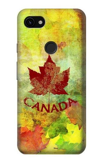 W2523 Canada Autumn Maple Leaf Case Cover Custodia e Flip Case per Google Pixel 3a XL