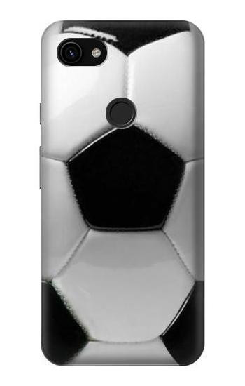 W2964 Football Soccer Ball Case Cover Custodia e Flip Case per Google Pixel 3a XL
