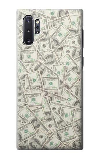W2077 Money Dollar Banknotes Case Cover Custodia e Flip Case per Samsung Galaxy Note 10 Plus